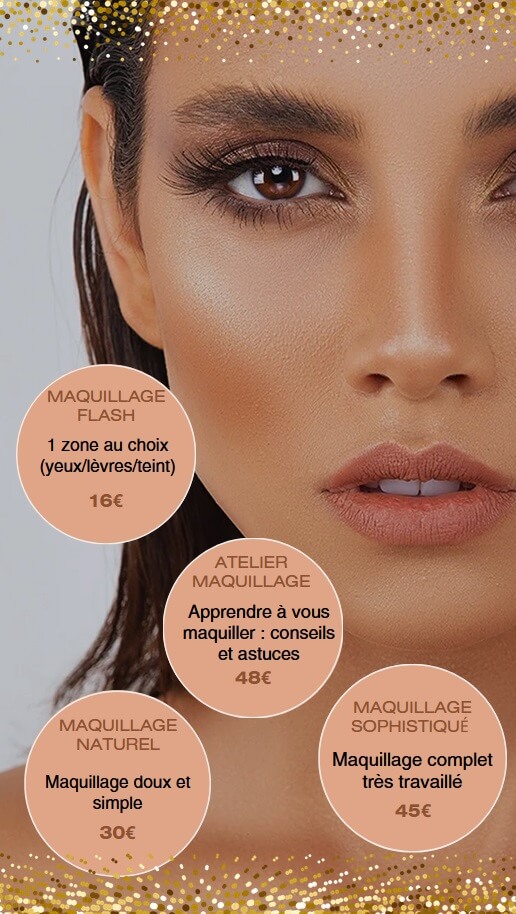 maquillage offert Le Temps d'un Soin